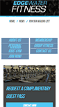 Mobile Screenshot of edgewaterfit.com